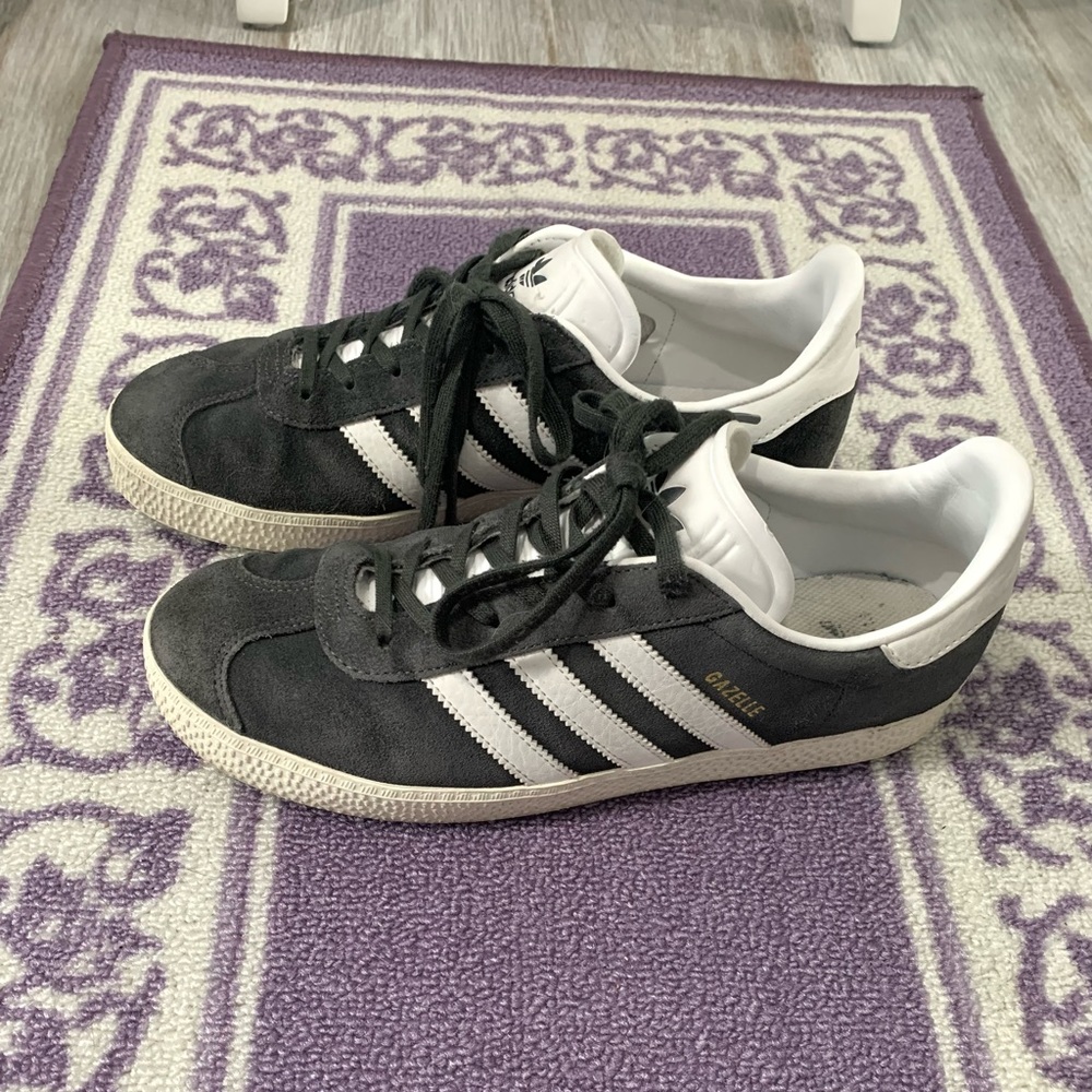 Adidas Gazelle Dark Grey 7 M and 8.5 W